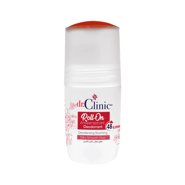 Dr.Clinic Antiperspirant DEO ROLL-ON Unisex - Kırmızı 75 ml
