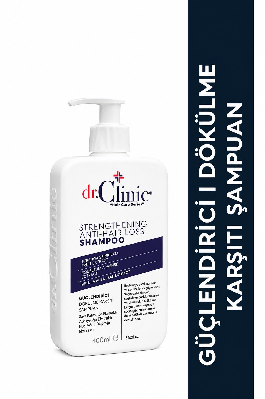 Dr.Clinic Güçlendirici Dökülme Karşıtı Şampuan 400 ml