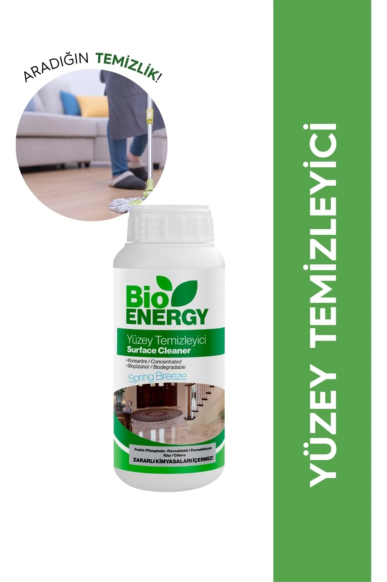 Bioenergy Çok Amaçlı Temizleyici 500 ml | Dr.Clinic
