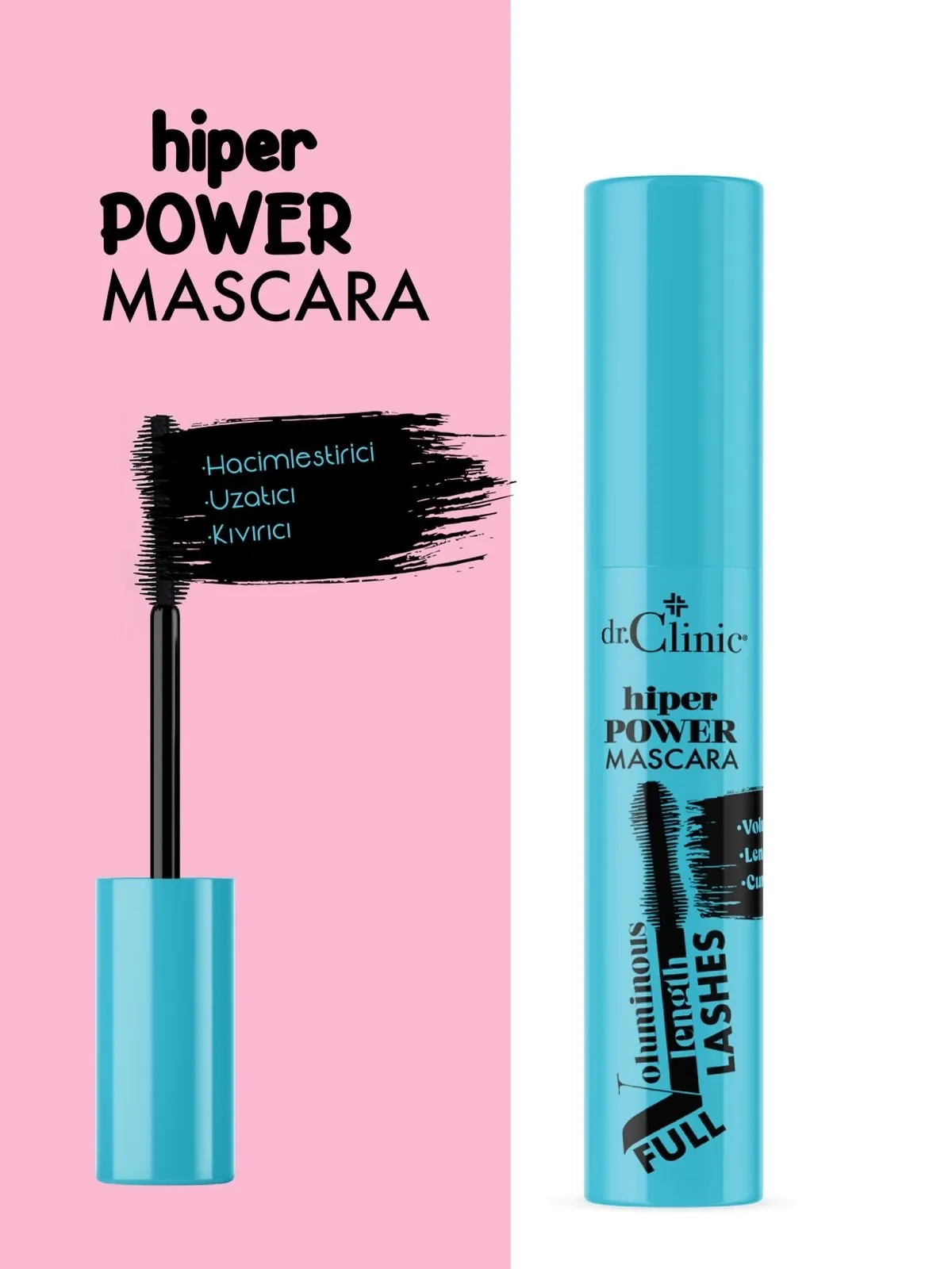 Dr.Clinic Hiper Power Mascara