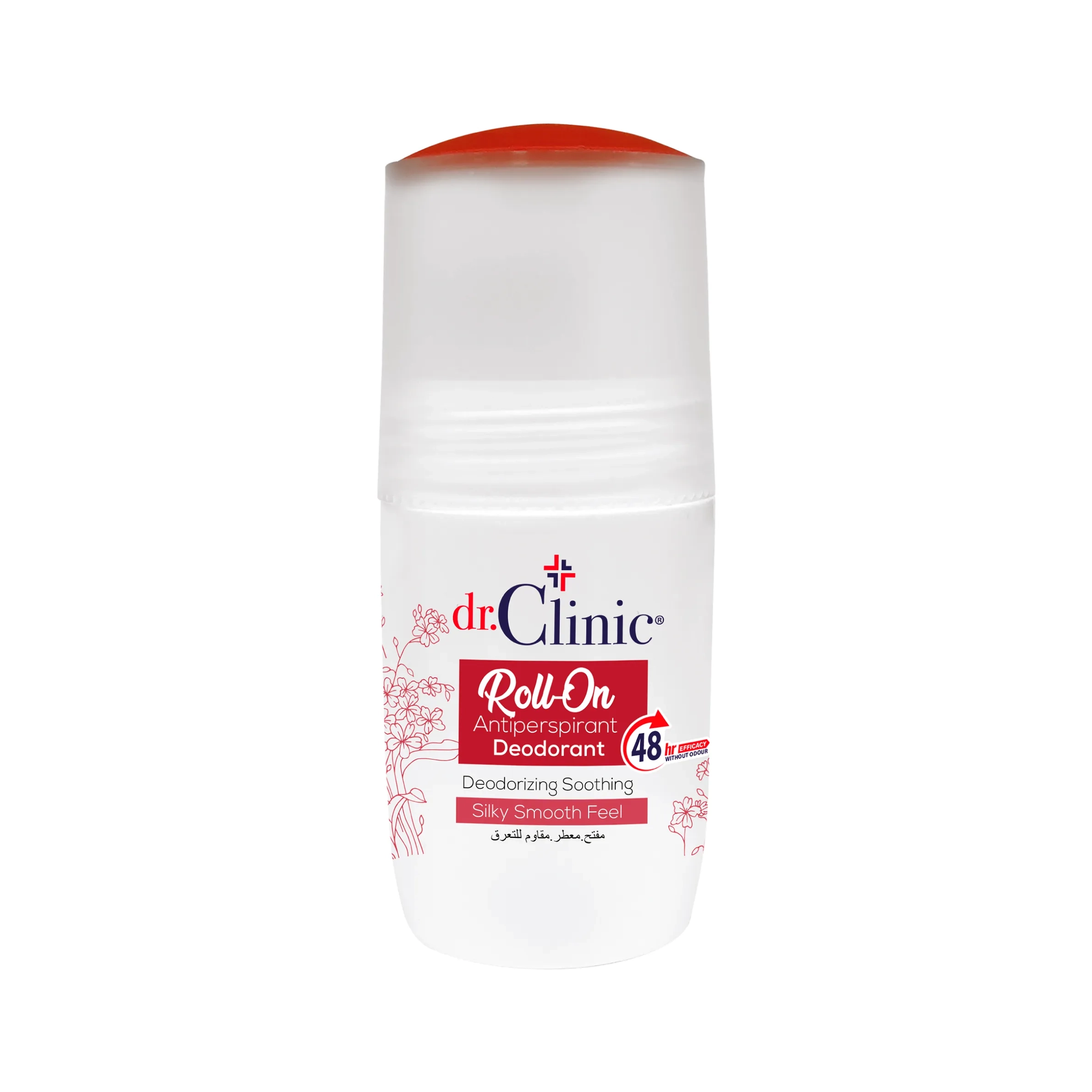 Dr.Clinic Antiperspirant DEO ROLL-ON Unisex - Kırmızı 75 ml