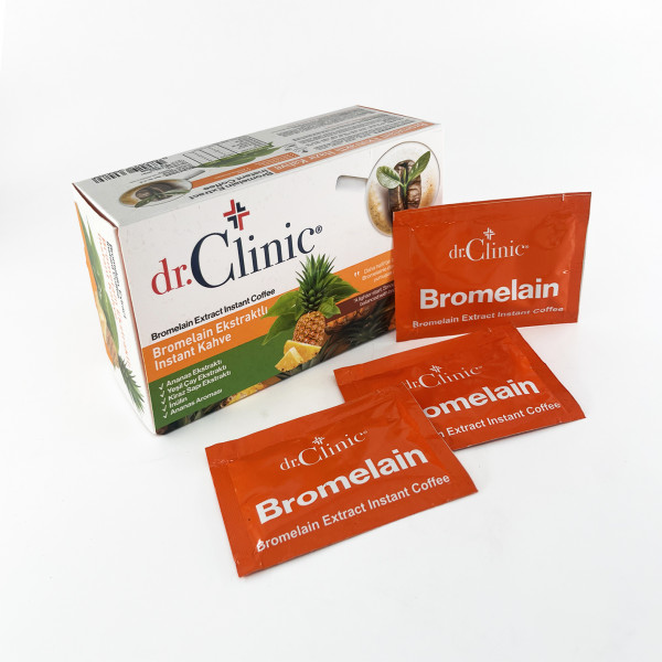 Dr.Clinic Bromelain Ekstraktlı Instant Kahve