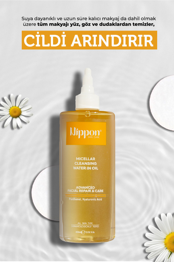 Nippon Miselli Temizleme Suyu 400 Ml Çift Fazlı