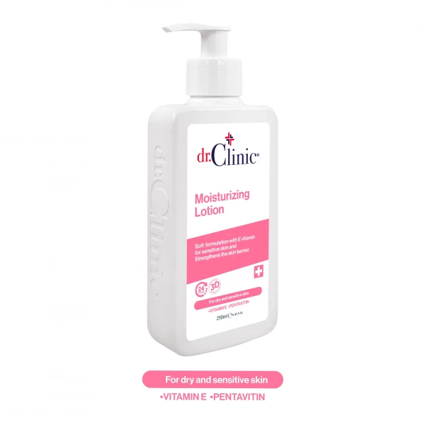 Dr.Clinic Nemlendirici Vücut Losyonu Kuru ve Hassas Ciltler 250 ml
