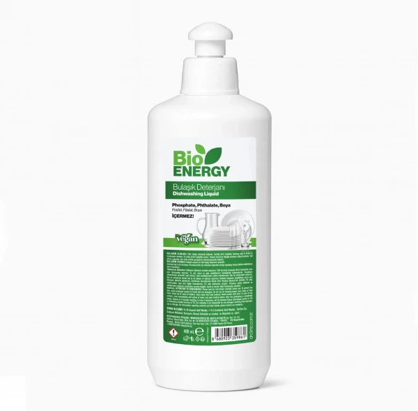 Bioenergy Sıvı Bulaşık Deterjanı 400ml