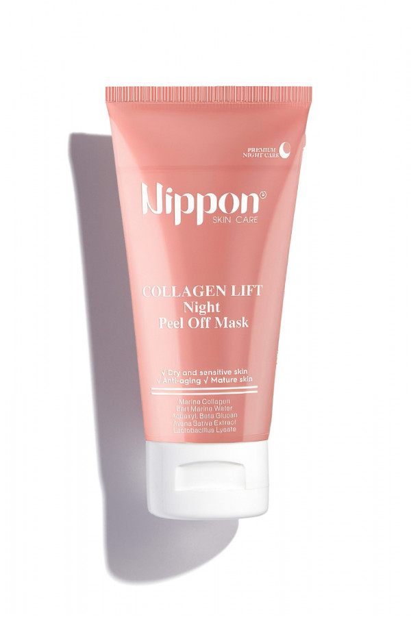 Nippon Kolajenli Soyulabilir Gece Maskesi 75 Ml