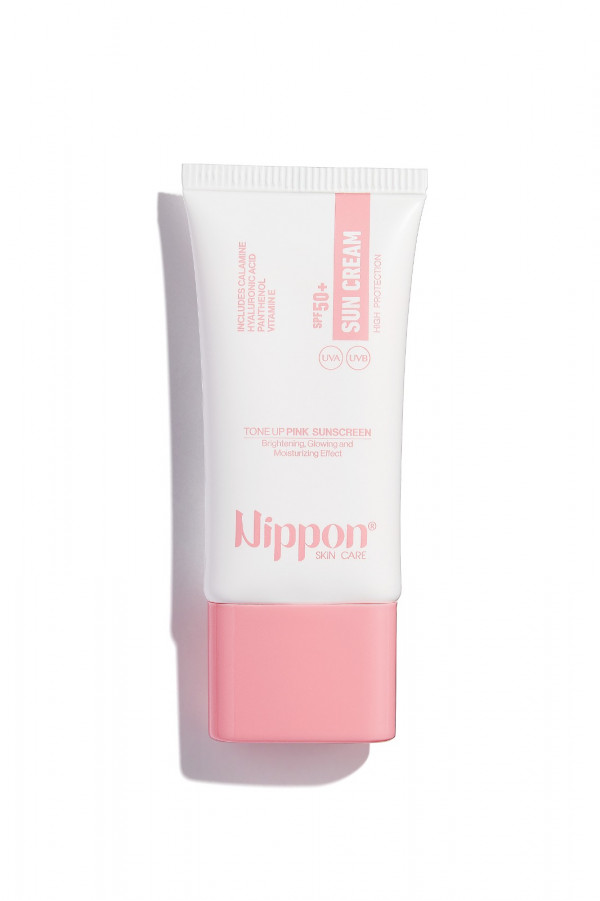Nippon Güneş Kremi 50SPF 50 ML - Pembe