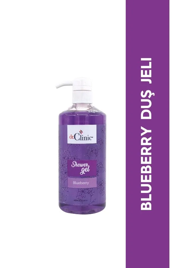 Dr.Clinic Duş Jeli Yaban Mersini 600 ml