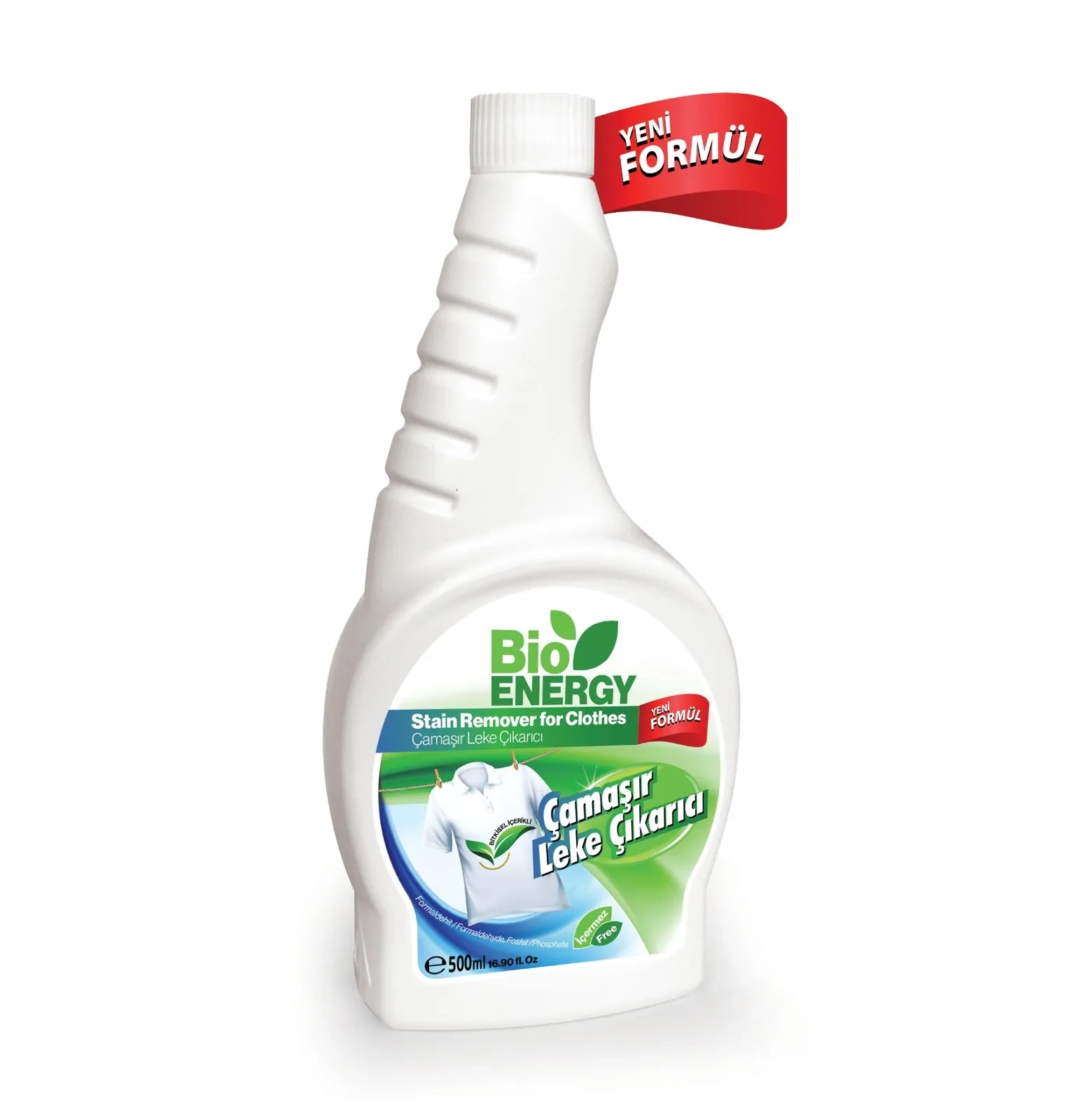 Bioenergy Çamaşır Leke Çıkarıcı 500 ml ( Yeni Formül )